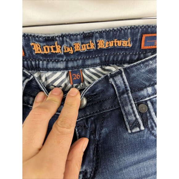 Rock Revival Nina Skinny Jeans Women's Size 26 - Picture 4 of 9